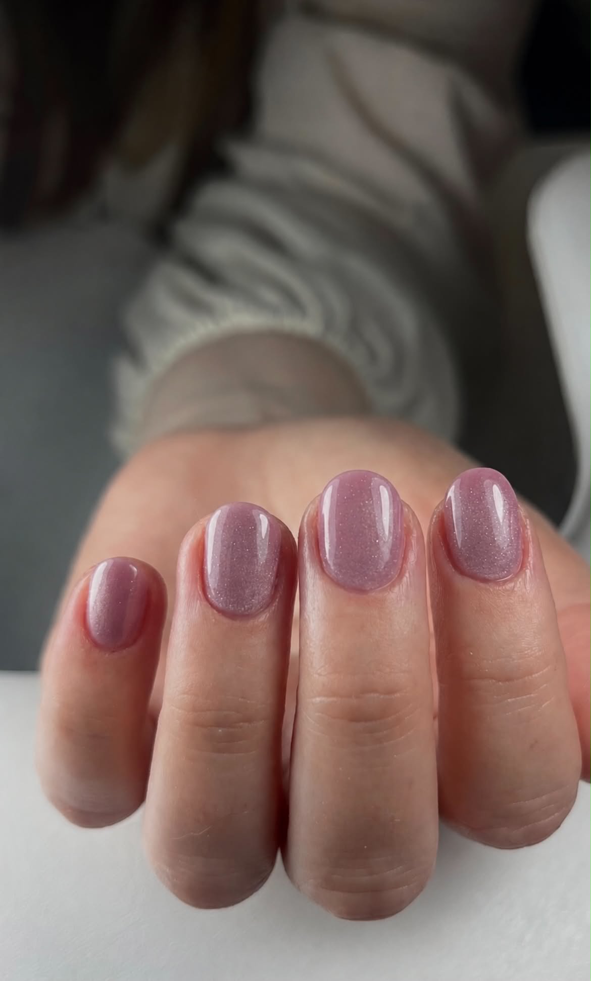 BIAB — roze shimmer